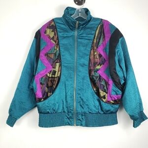 Vintage Lavon Petites‎ Windbreaker Jacket Medium